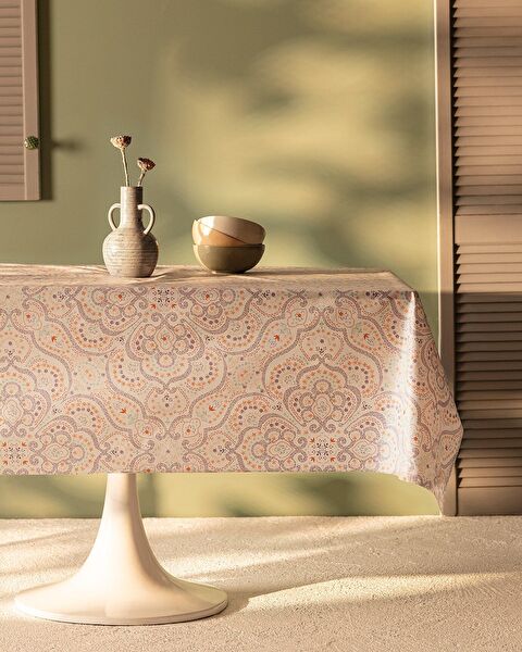 Ancre Pvc Masa Örtüsü - Mor - 100x140 cm - 0