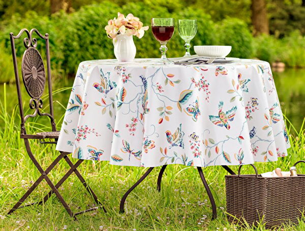 Violet Pvc Masa Örtüsü - 0