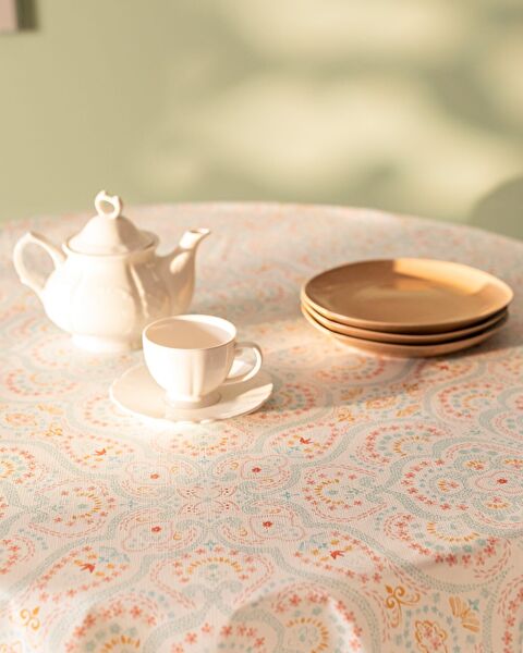 Ancre PVC Tafelkleed - Blauw - 140 cm - 2