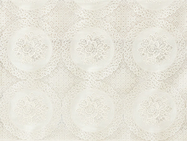 Roni Pvc Masa Örtüsü - Ekru - 140x140 cm - 2