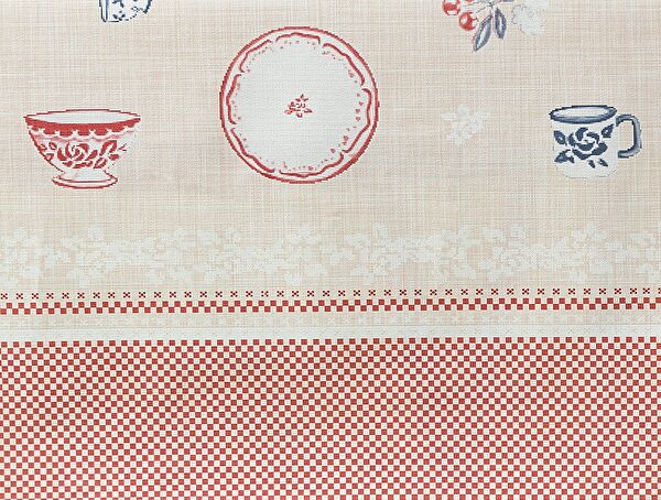 Mavel Pvc Masa Örtüsü - Bej - 100x140 cm - 2