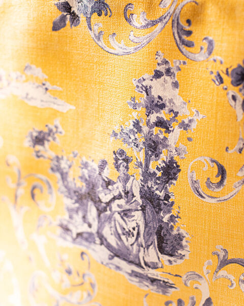 Nora Pvc Masa Örtüsü - Sarı/Mavi - 140x200 cm - 3