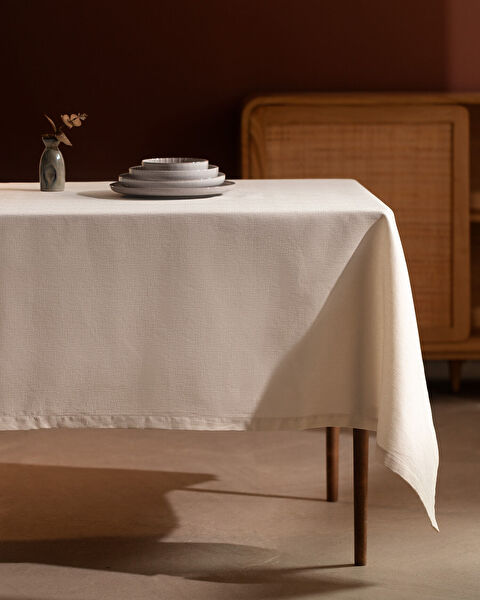 Brume Vlekbestendig tafelkleed - Ecru - 160x300 cm - 0