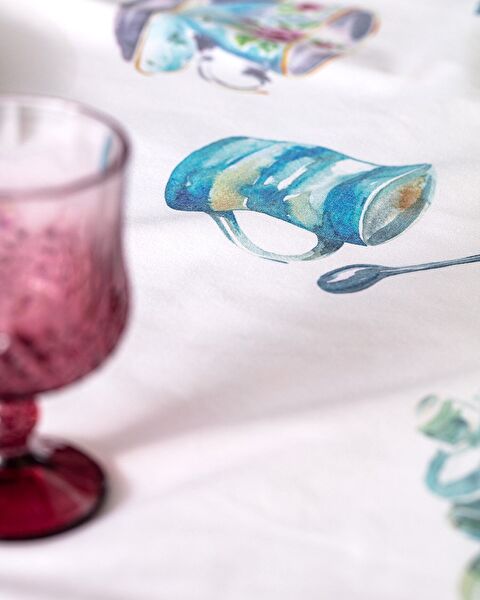 Enora Tafelkleed - Kleurrijk - 160x250 cm - 1