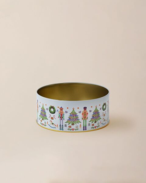 Chris Yuvarlak Metal Kutu Büyük - 6