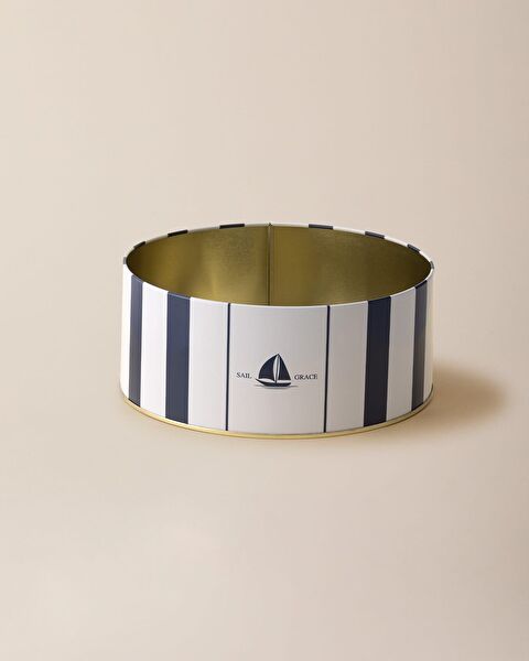 Joly ronde metalen doos groot - 0