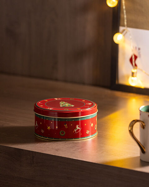 بوني صندوق معدني دائري صغير - 7