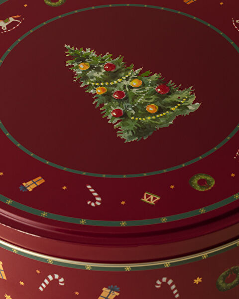 بوني صندوق معدني دائري صغير - 3