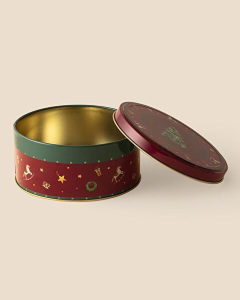 بوني صندوق معدني دائري متوسط - 1