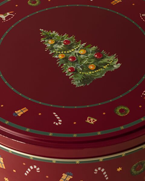 بوني صندوق معدني دائري متوسط - 3