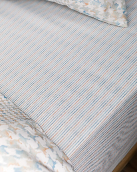 مجموعة غطاء لحاف  ذات حجم مزدوج - رانفورس منقوش - 3