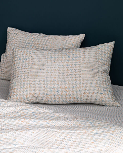 مجموعة غطاء لحاف  ذات حجم مزدوج - رانفورس منقوش - 2