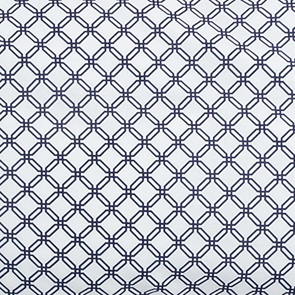 Alher Double Duvet Cover Set - Navy Blue - 3