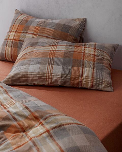 Gustave tweepersoonsdekbedovertrekset - flanel - 2