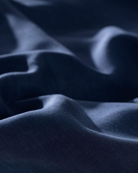 Loire Double Tencel Duvet Cover Set ( TENCEL:trade_mark: ) - Navy Blue - 6