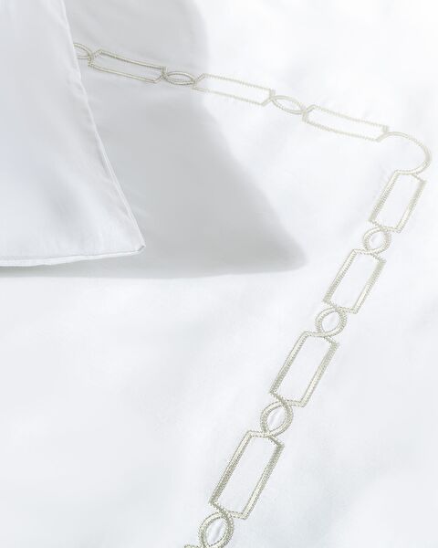 طقم غطاء لحاف مطرز مزدوج من Lis - ساتان - 4