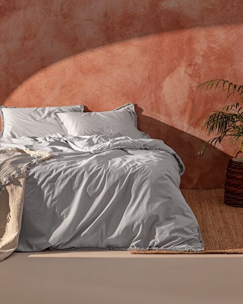 Sona Double Tassel Duvet Cover Set - 0