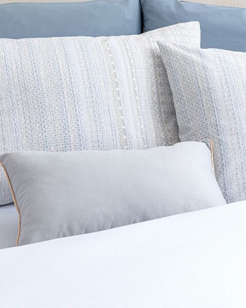 مجموعة غطاء لحاف مزدوجة الحجم - رانفورس منقوش - 1