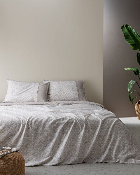 Astrid Duvet Cover Set -coco Crep Patterned - 0