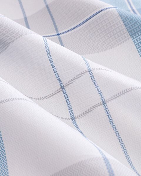 Musette Çift Kişilik %100 Pamuk Ranforce Baskılı Nevresim Takımı - Gri - 5