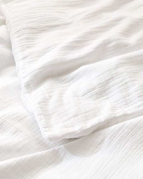Marla Muslin Double Duvet Cover Set Elastic - 5