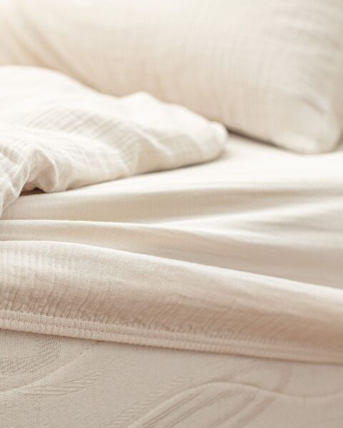 Marla Muslin Double Duvet Cover Set Elastic - 4