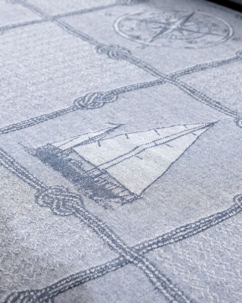 طقم غطاء لحاف جاكار مزدوج من إتريتا - 5