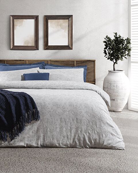 Cluny Double Jacquard Duvet Cover Set - 0