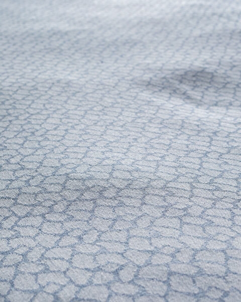 Kristele Double Cotton Jacquard Duvet Cover Set - Indigo - 2