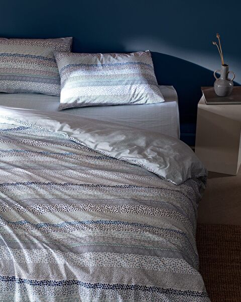 طقم غطاء لحاف مطبوع من Margot Double Ranforce - 1