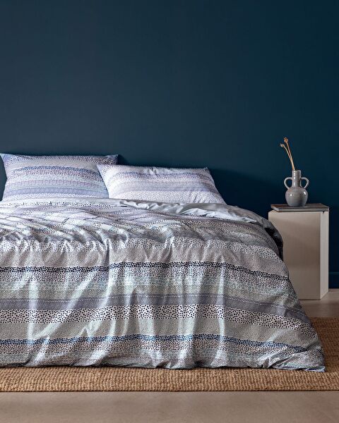 طقم غطاء لحاف مطبوع من Margot Double Ranforce - 0