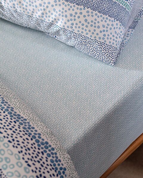 طقم غطاء لحاف مطبوع من Margot Double Ranforce - 3