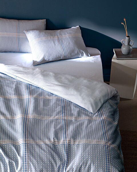 Klaw Double Size Duvet Cover Set - Ranforce Patterned - 1