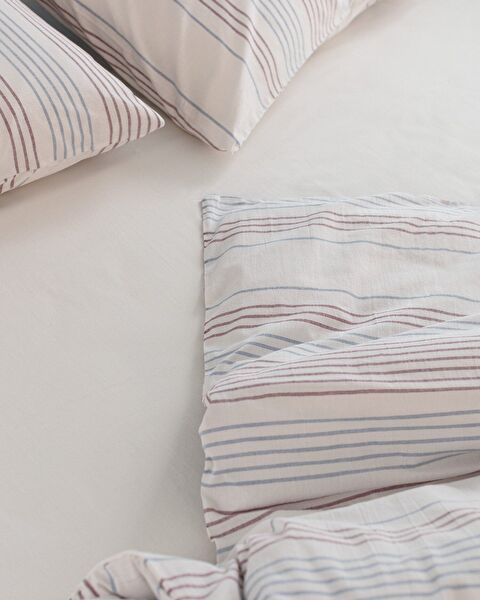 Evonna dubbelgarengeverfde dekbedovertrekset - 3