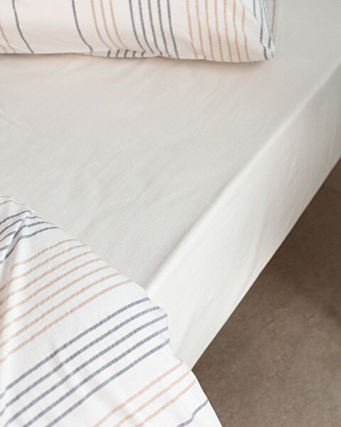 Ensemble de housse de couette teint en fil double Henri - 4