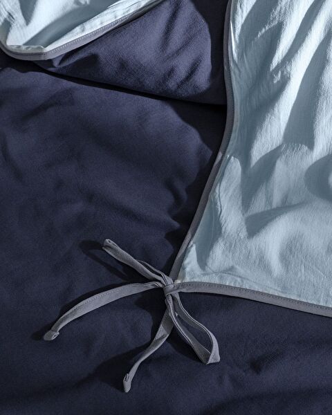 Aimon Double Size Tied Duvet Cover Set - 3