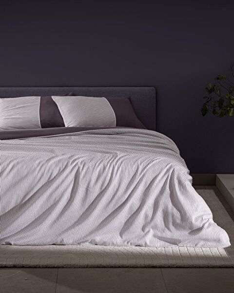 طقم غطاء لحاف من الساتان المطبوع المزدوج من Leal - 0