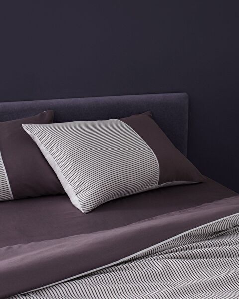 طقم غطاء لحاف من الساتان المطبوع المزدوج من Leal - 3