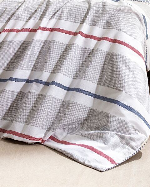 Burcet Double Ranforce Printed Duvet Cover Set - 3