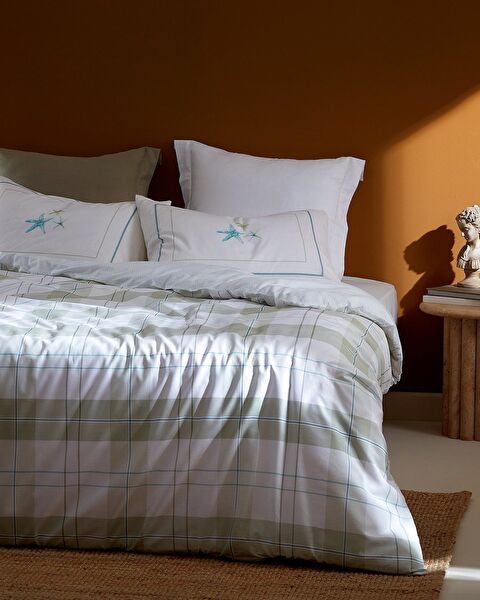 طقم غطاء لحاف مطبوع من Musette Double Ranforce - 0