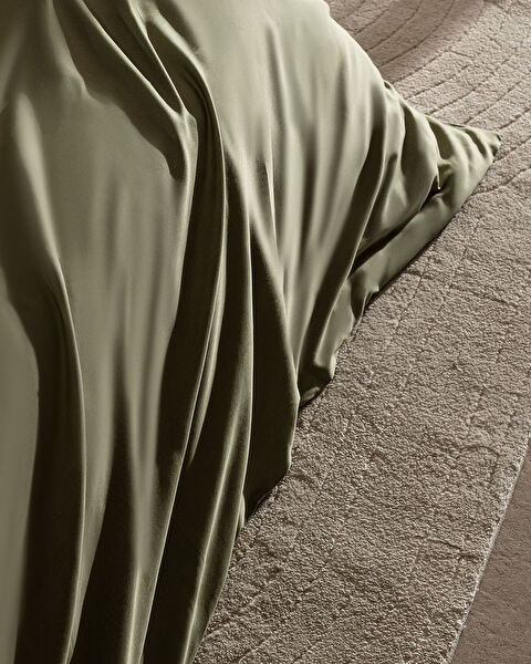 طقم غطاء لحاف من الساتان المطبوع المزدوج من Dennie - 6