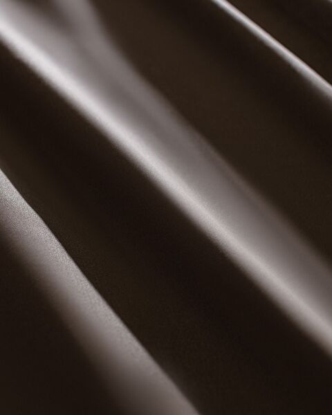 Avent Double 100% Cotton Printed Satin Duvet Cover Set - Brown - 7