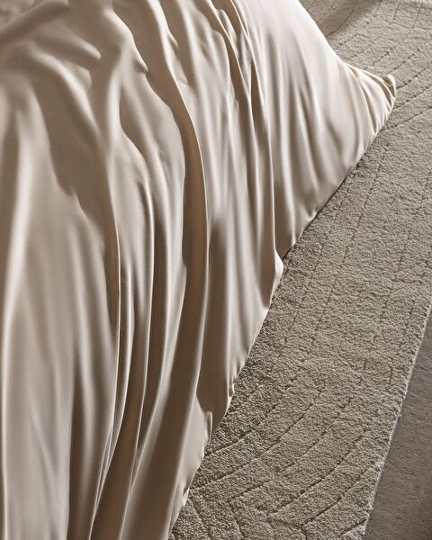 طقم غطاء لحاف ساتان مطبوع مزدوج من برن - 6