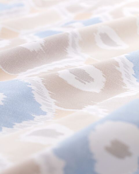 Avril Çift Kişilik %100 Pamuk Ranforce Baskılı Nevresim Takımı - Turkuaz - 5