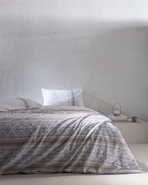 طقم غطاء لحاف مطبوع من Abrial Double Ranforce - 0