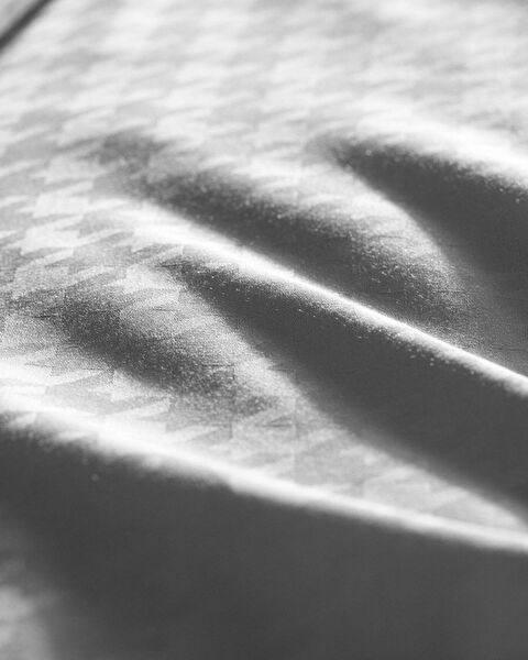 Lune Çift Kişilik Bambu Saten Nevresim Takımı - Taş - 6