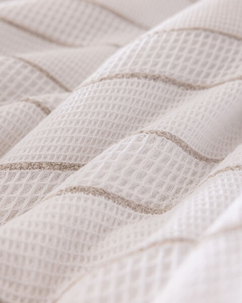 مجموعة غطاء لحاف مصبوغ بخيوط مزدوجة من رايا - 5