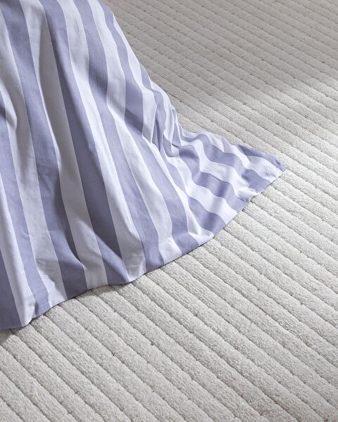 Avignon Double 100% Cotton Ranforce Printed Duvet Cover Set - Purple - 4