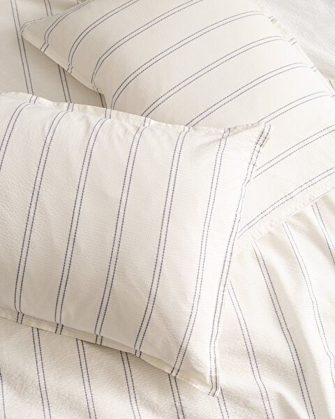 Linda Double Size Duvet Cover Set-washed Seersucker - 7