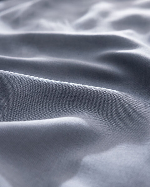 Songe tweepersoonschambre-dekbedovertrekset van 100% katoen - donkerblauw - 5